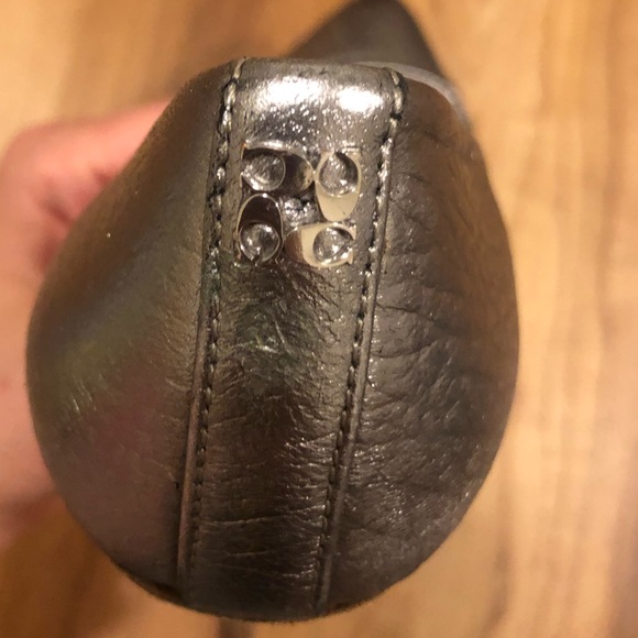 Silver metallic Coach heels - Picture 2 of 9